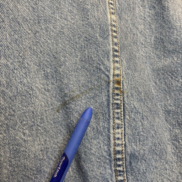 Guess Denim Jean Vest Georges Marciano Men's XL Style 10804 VTG 80's Distressed - Picture 16 of 16